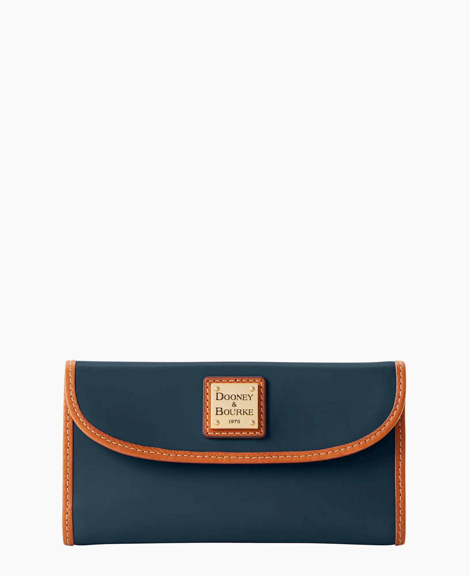 Clutches | Wallets>Dooney & Bourke Wexford Leather Continental Clutch MidnightBlue