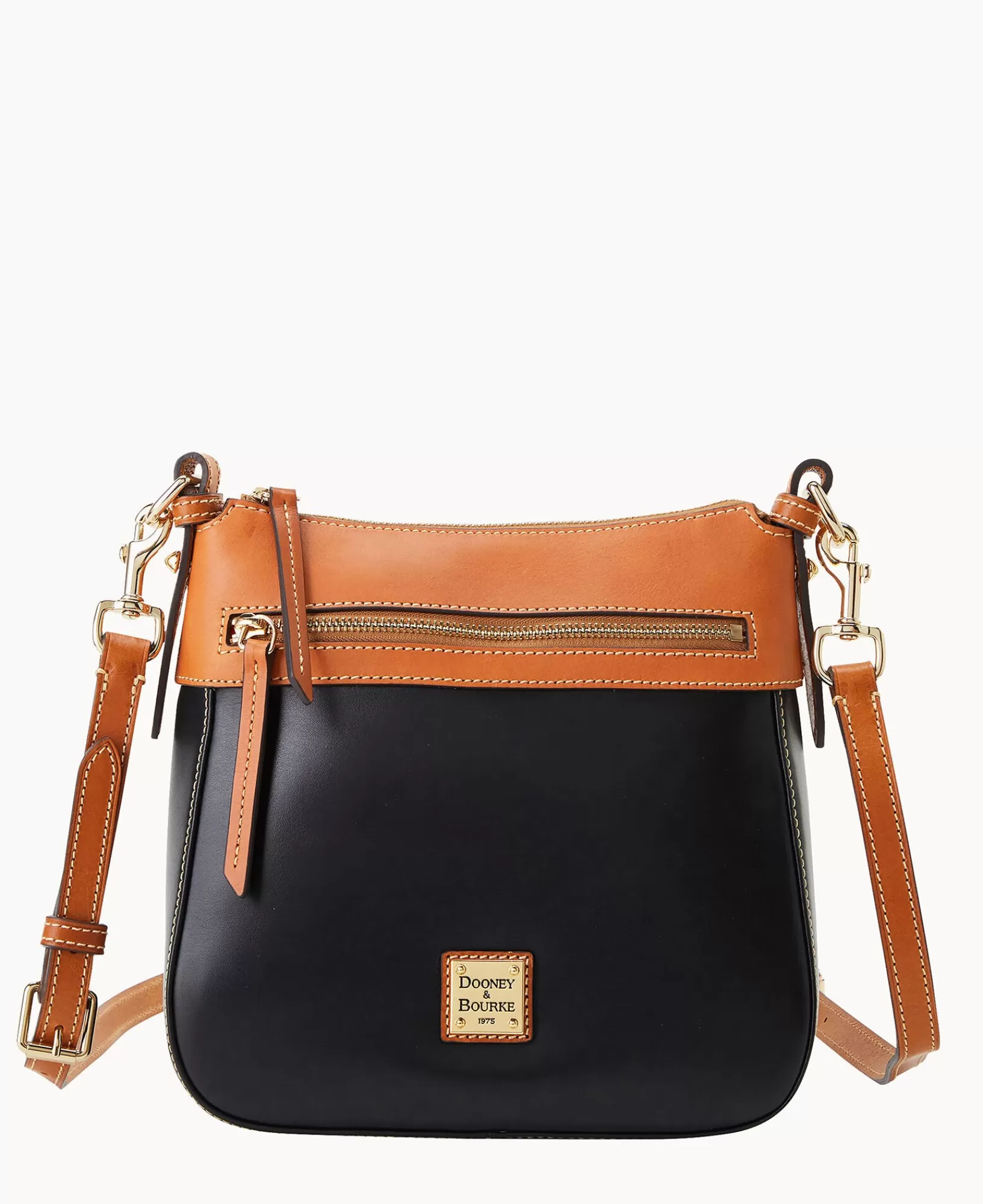 Crossbodies>Dooney & Bourke Wexford Leather Crossbody 25 Black