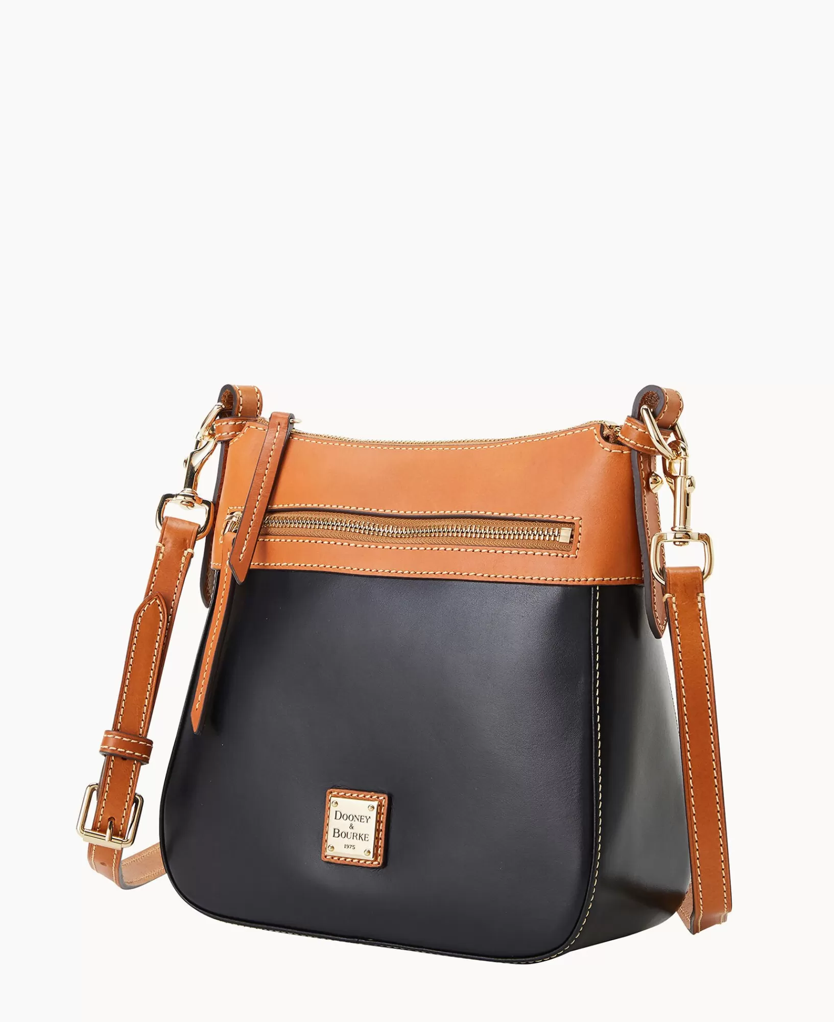 Crossbodies>Dooney & Bourke Wexford Leather Crossbody 25 Black