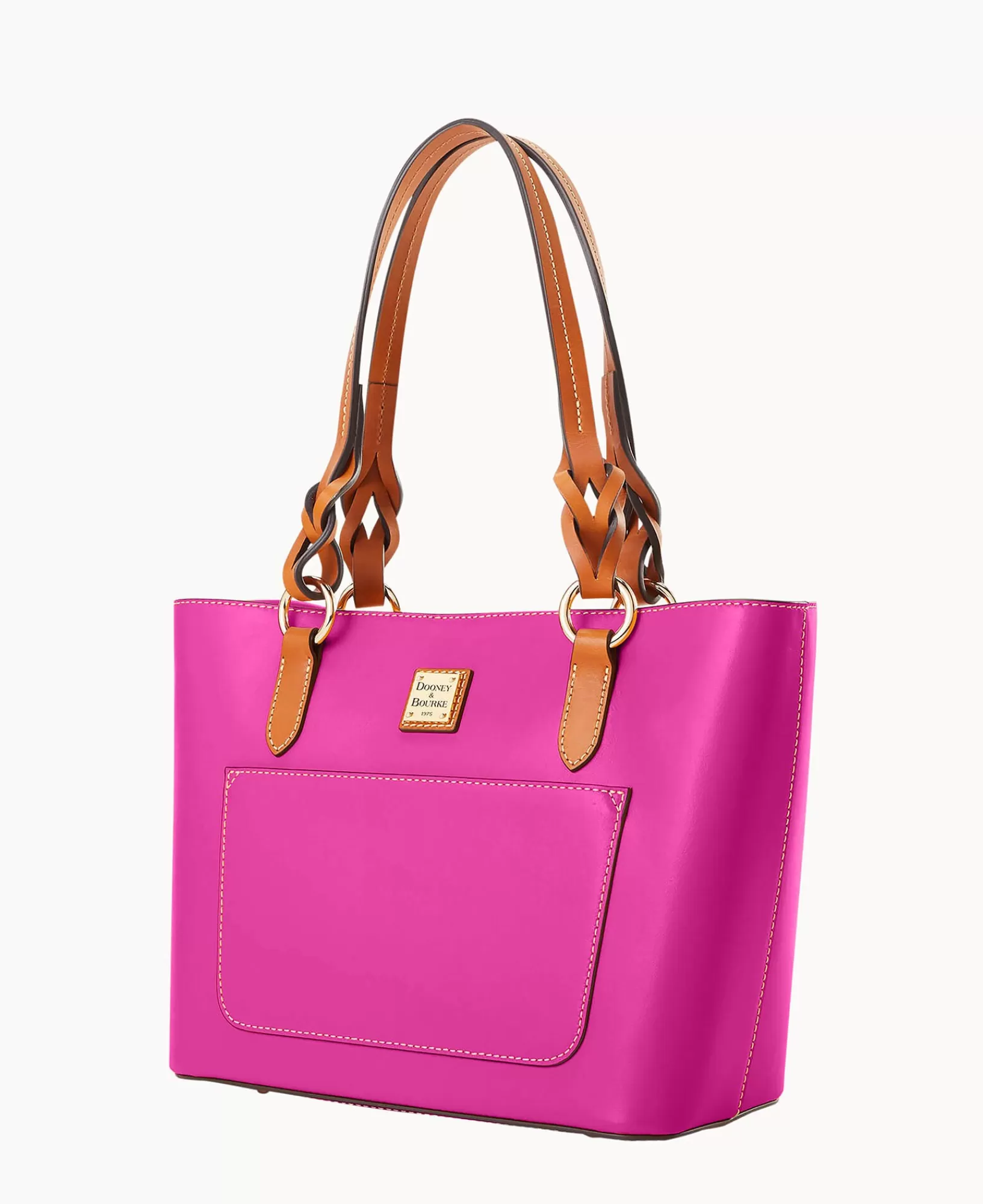 Shoulder Bags | Totes>Dooney & Bourke Wexford Leather Gretchen Tote Magenta