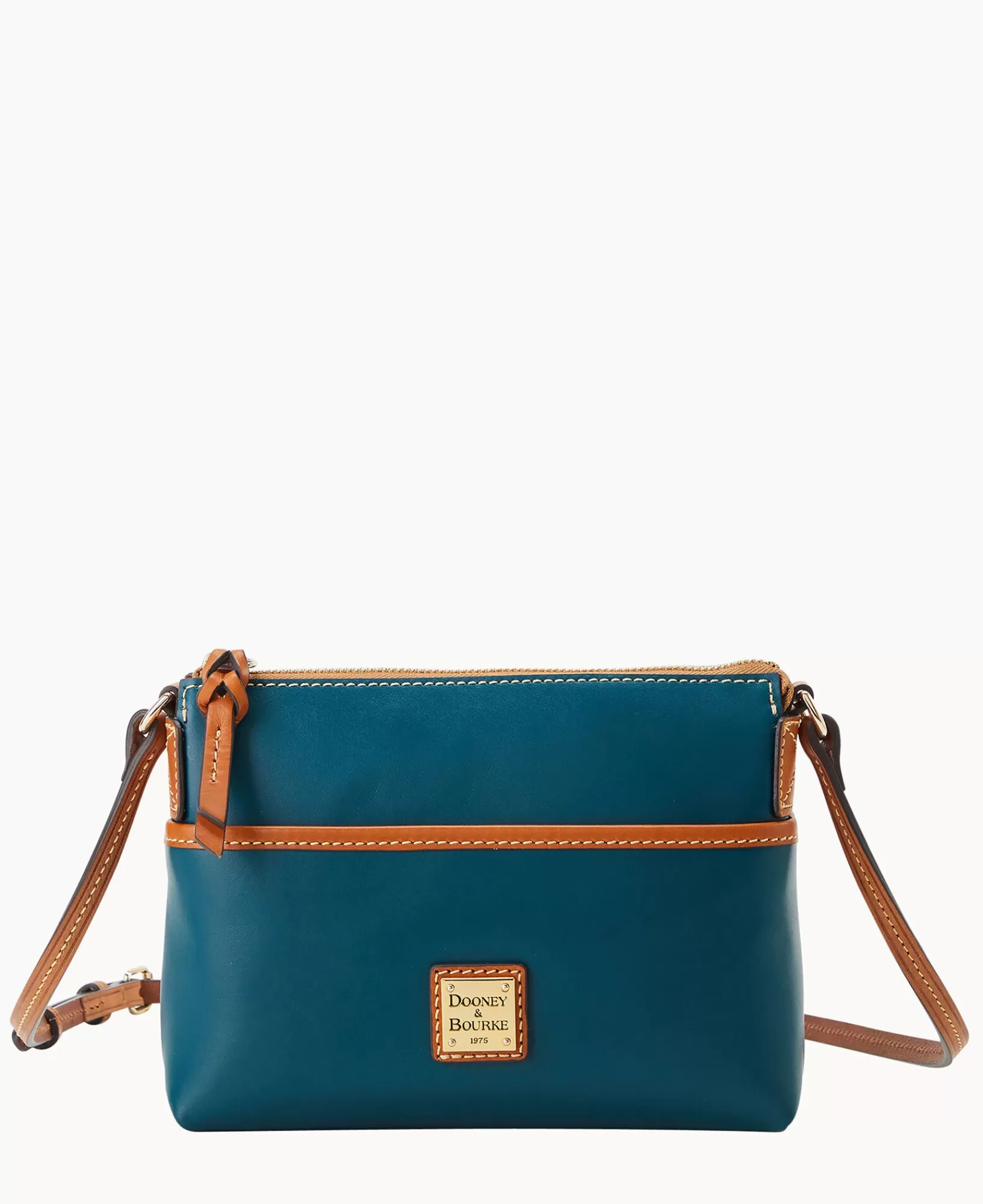 Crossbodies>Dooney & Bourke Wexford Leather Katie Crossbody DeepTeal