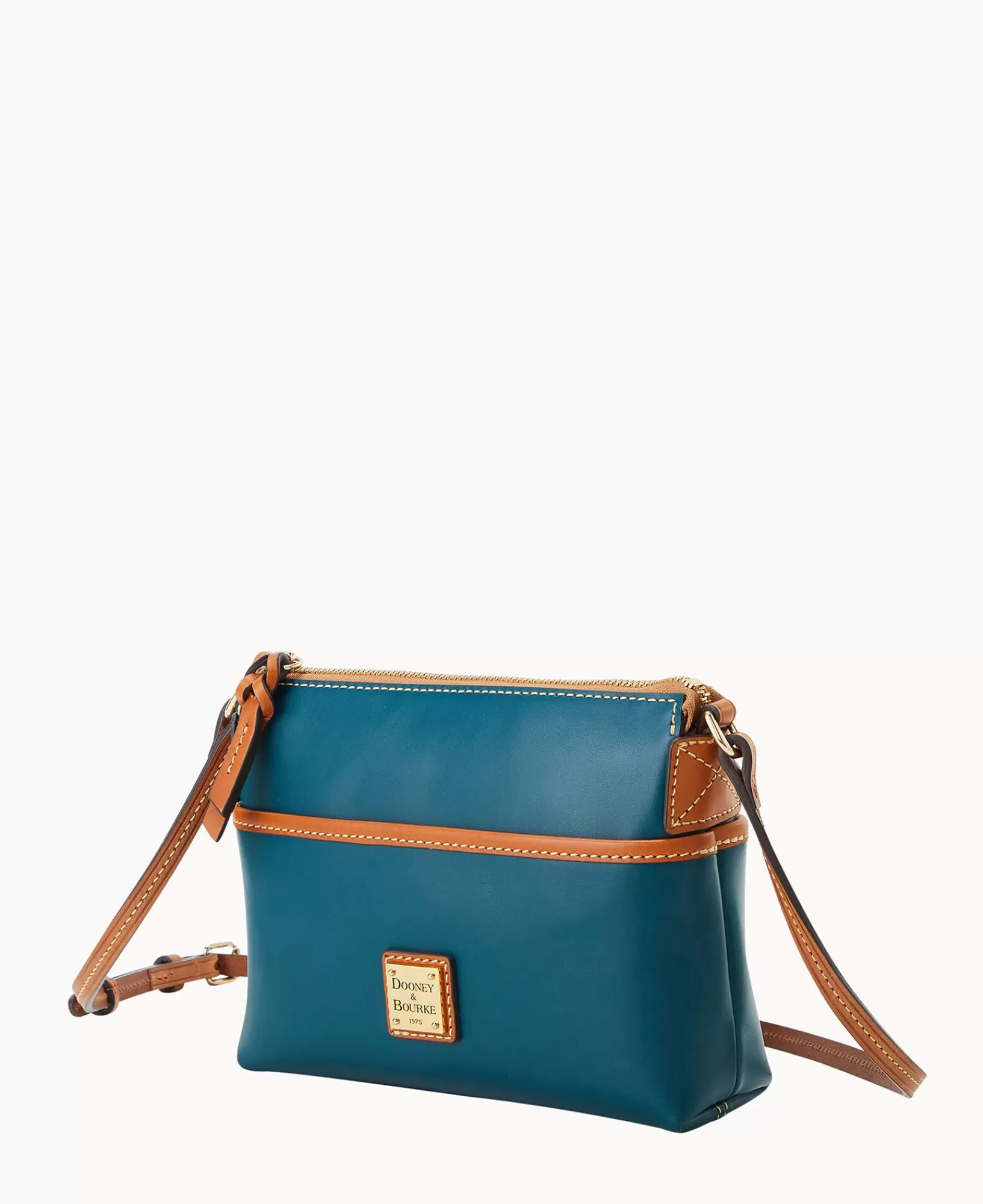 Crossbodies>Dooney & Bourke Wexford Leather Katie Crossbody DeepTeal