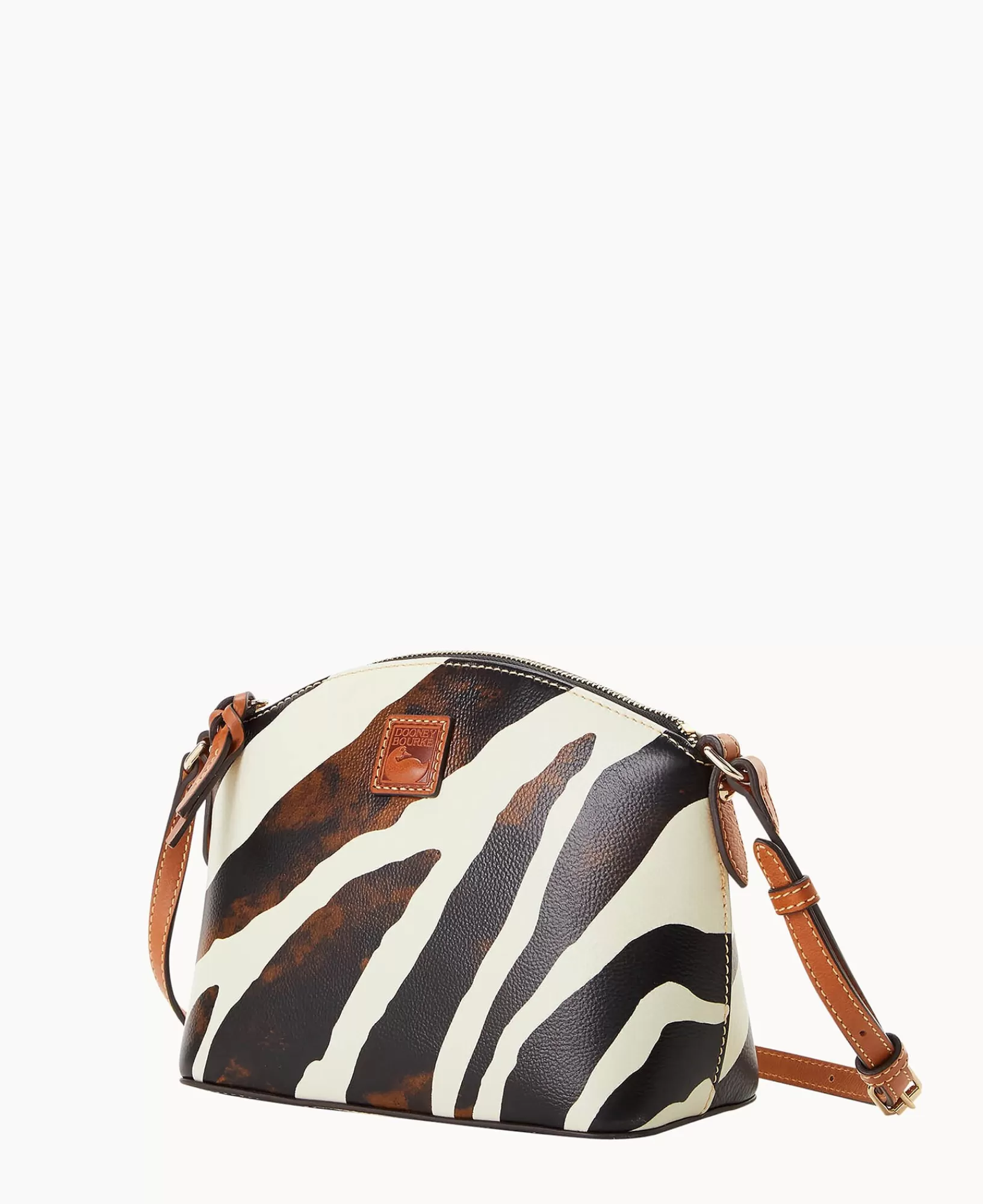 Shoulder Bags | Crossbodies>Dooney & Bourke Leather Suki Crossbody Zebra